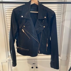 Blank NYC Leather Moto Jacket